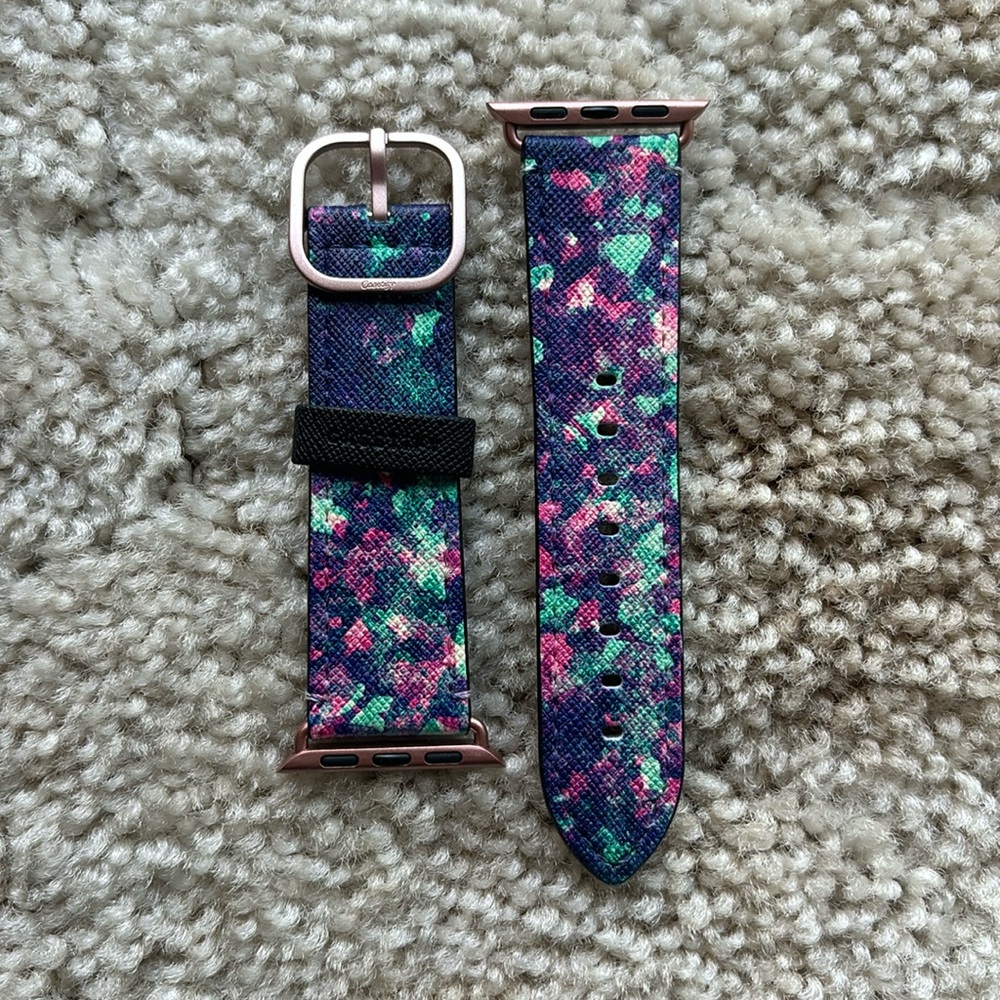 Casetify Apple Watch Band (38mm/40mm/41mm) Saffiano Leather Watchband